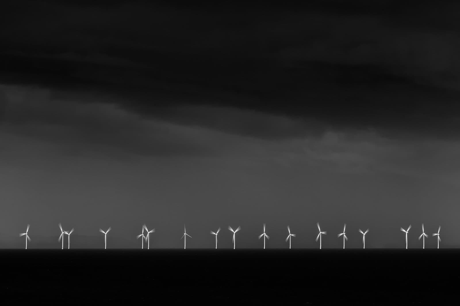 An offshore windfarm